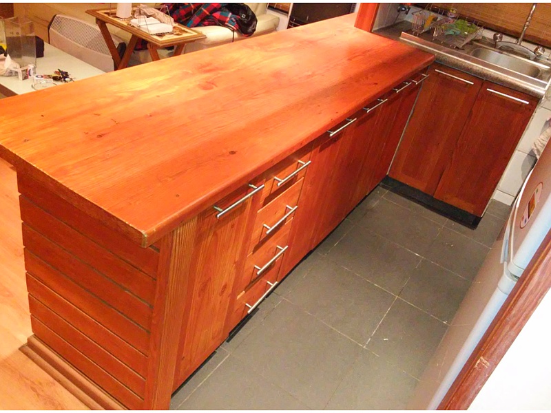 Muebles Cocina Madera Santiago