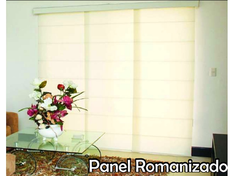 Cortinas Paneles Blanco Chile Ambientes