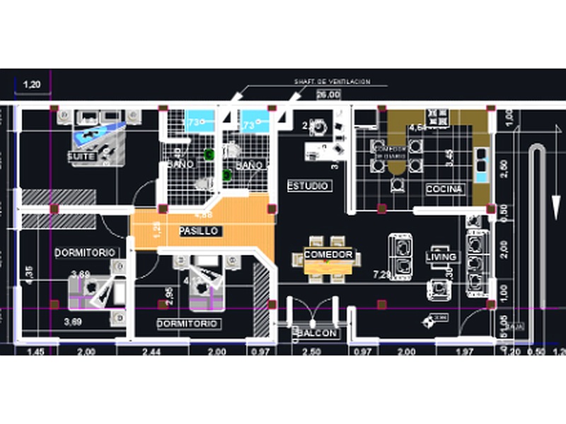 Planos autocad Chile