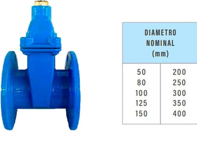 Válvula compuerta elastomérica Concepción