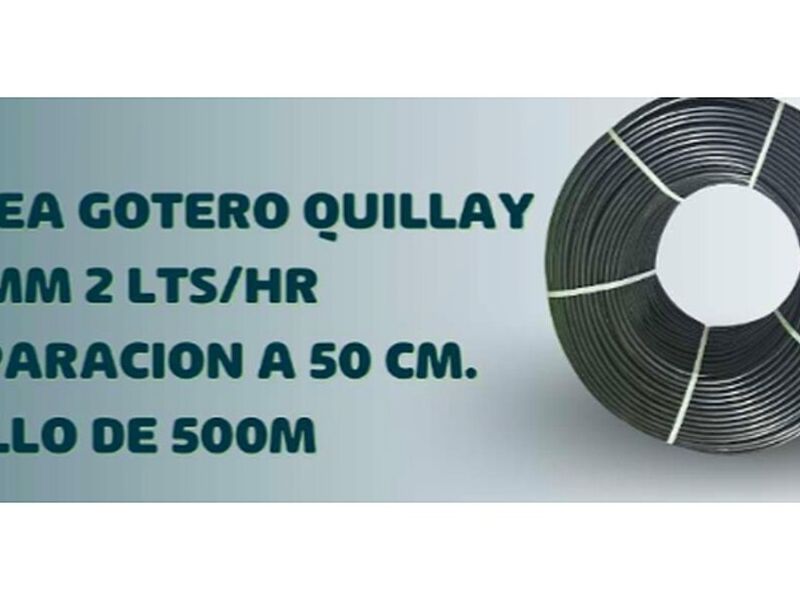 Línea Gotero Quillay Los Ángeles