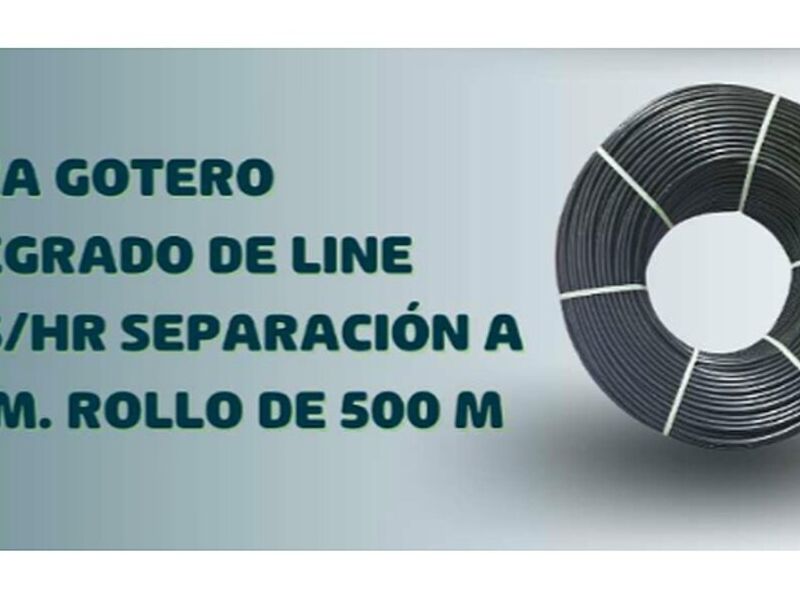 Línea Gotero Integrado Los Ángeles