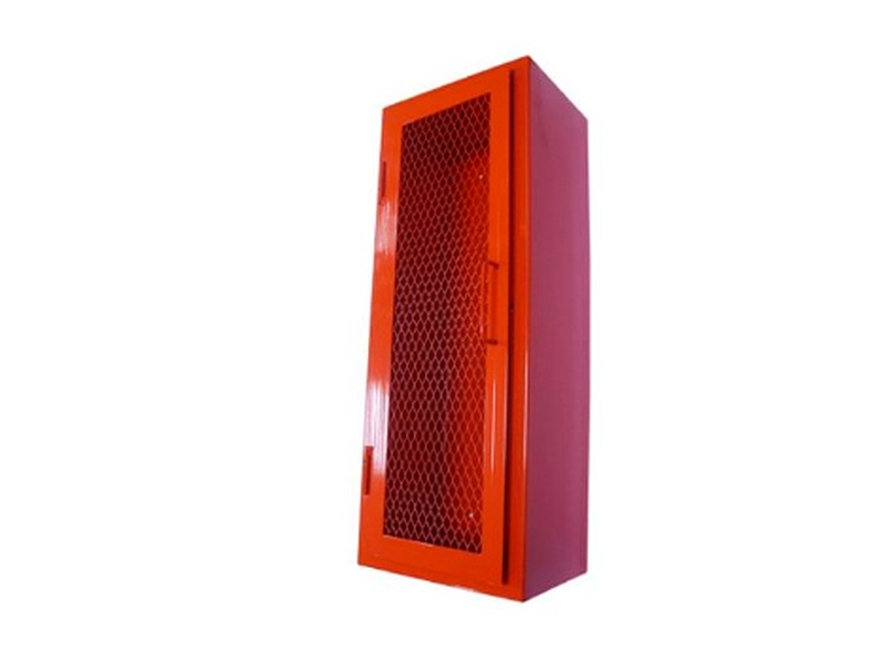 Gabinete porta extintor metálico puerta malla 10 kg Copiapó