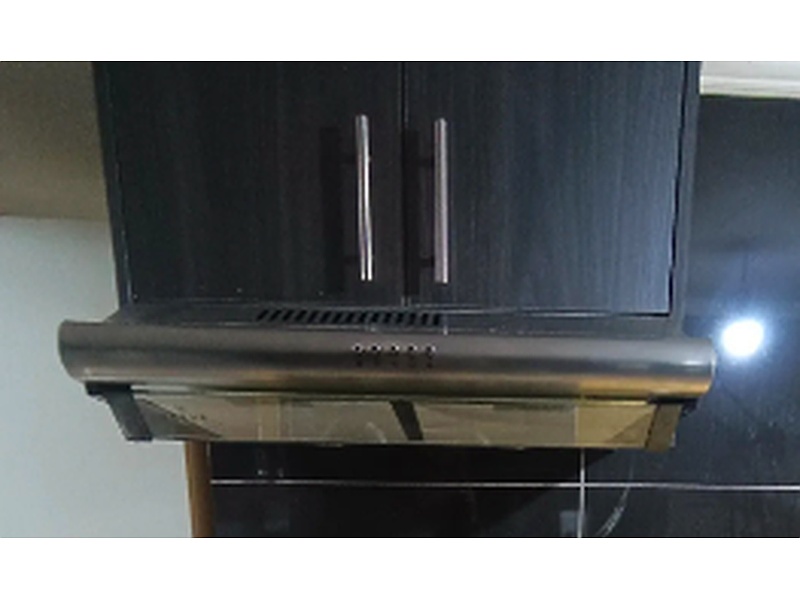 Campana extractora de cocina negra Chile