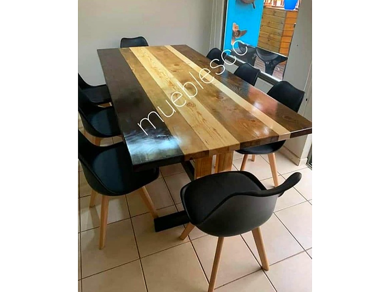 conjunto de comedor moderno Chile