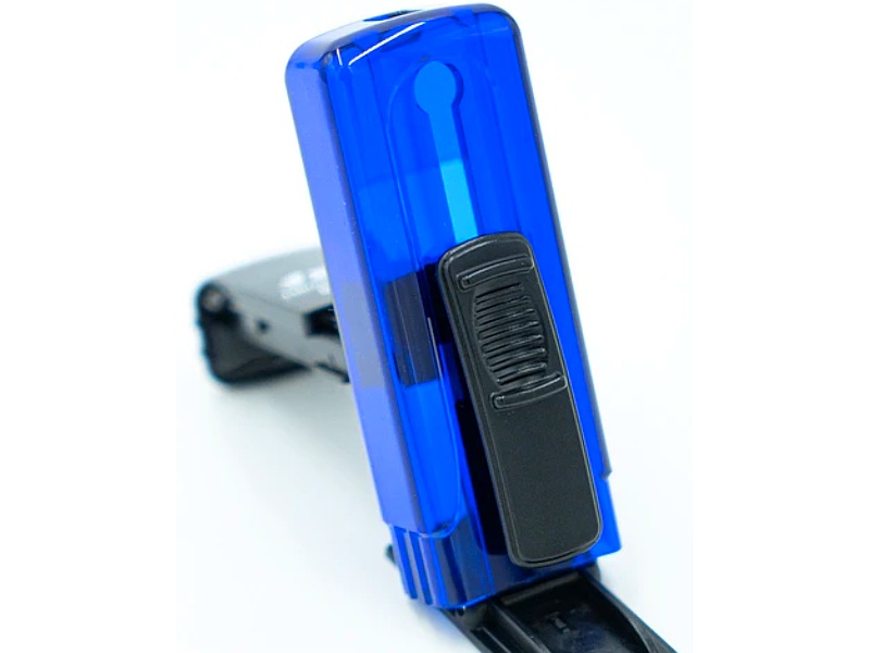 Timbre Rectangular Shiny 722 Azul Marino Chile