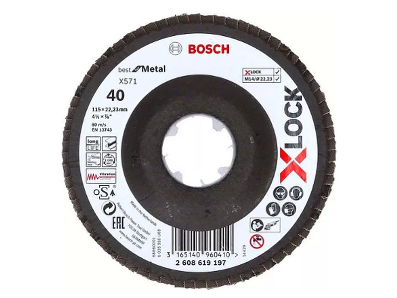Disco flap X-lock 115mm Chile