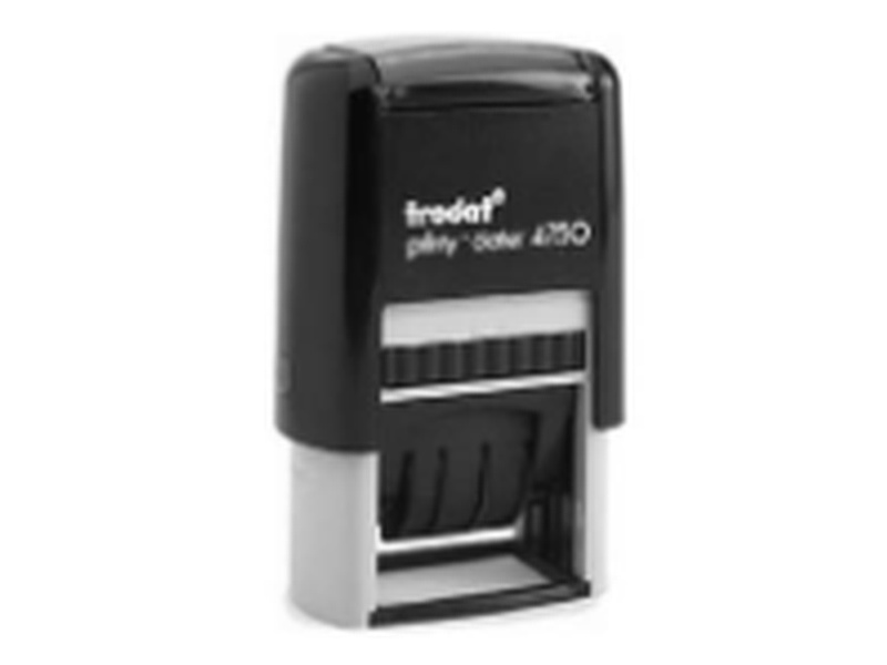 Fechador Automático Trodat 4750 41x24 mm Chile