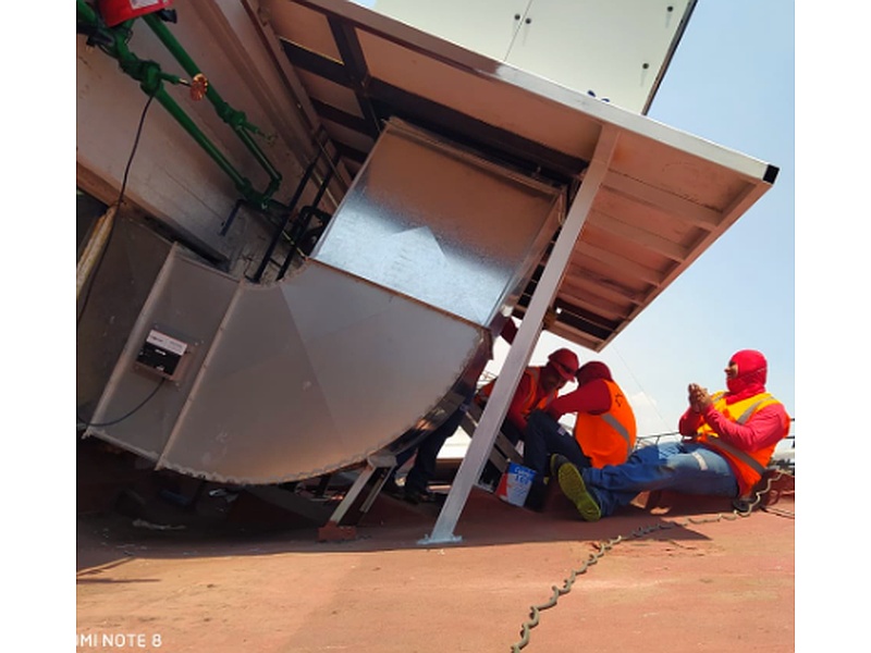 Instalación estructuras metálicas chile 