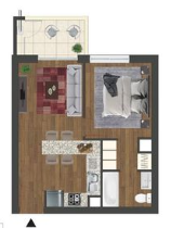 Departamento modelo B Chile