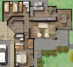 casa alerce 48m² Chile