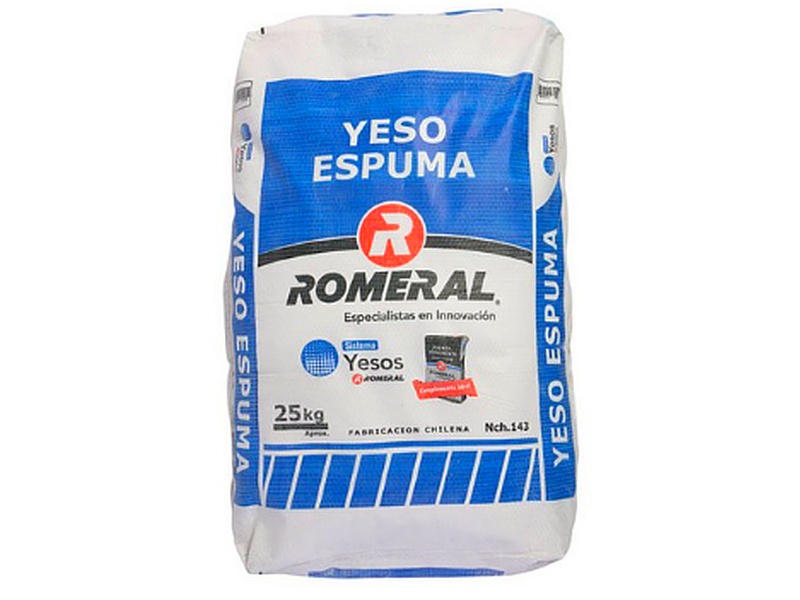 Yeso espuma Chile