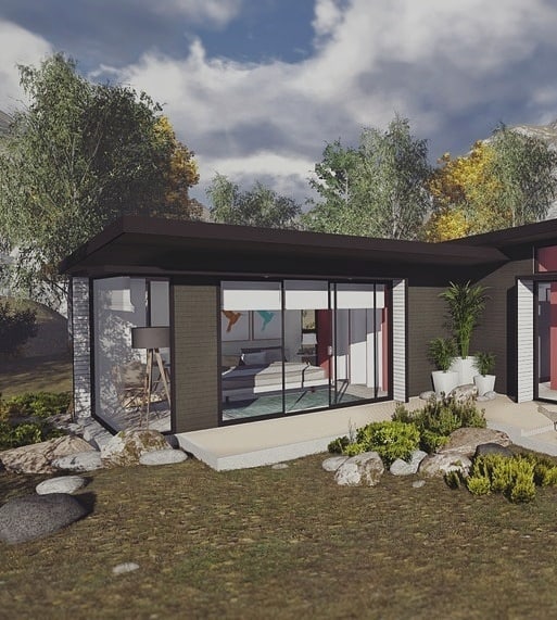 Diseño Casa Tinyhouse  Chile