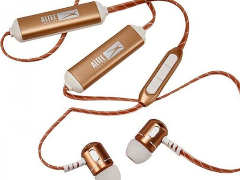 AUDIFONOS INALAMBRICOS, ORO ALUMINIO