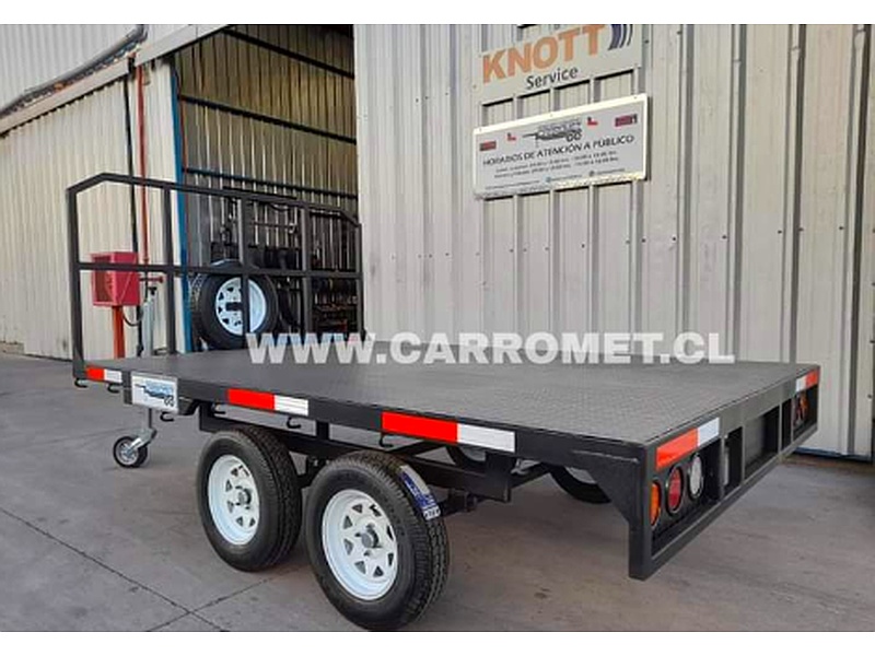 Carro plataforma alta 1500 kg Chile