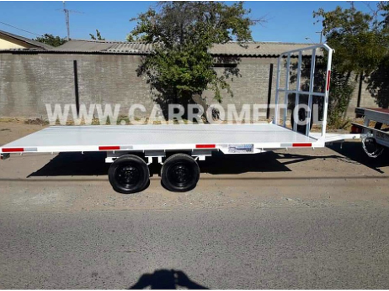 Carro plataforma alta 1500 kg sin freno Chile