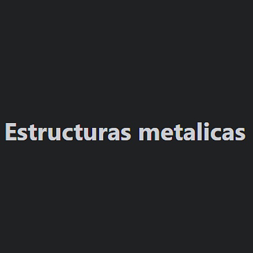 El tabo Estructuras metalicas