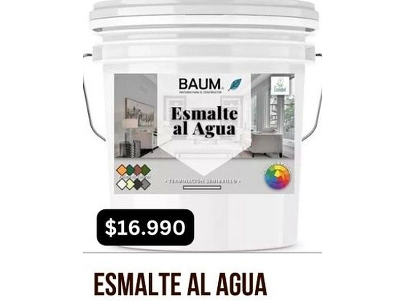 Esmalte al agua BLANCO Chile