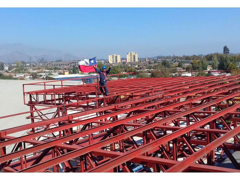 Instalación estructuras metálicas chile 