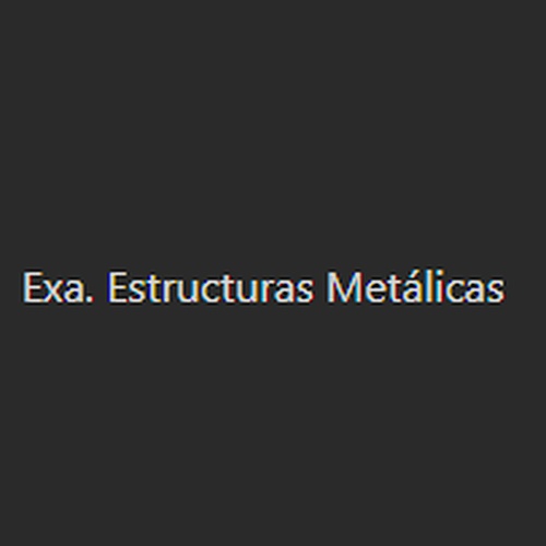 Exa. Estructuras Metálicas