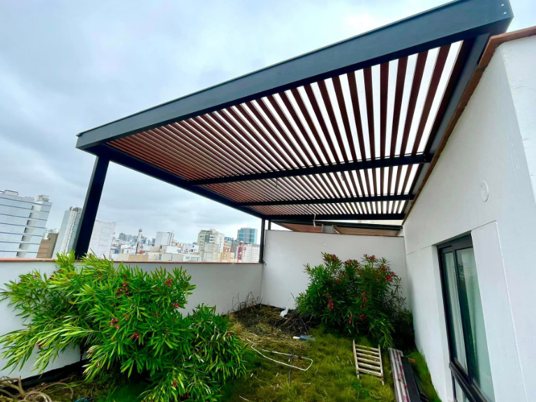 Pérgola Madera Iquique Terrazas Premium