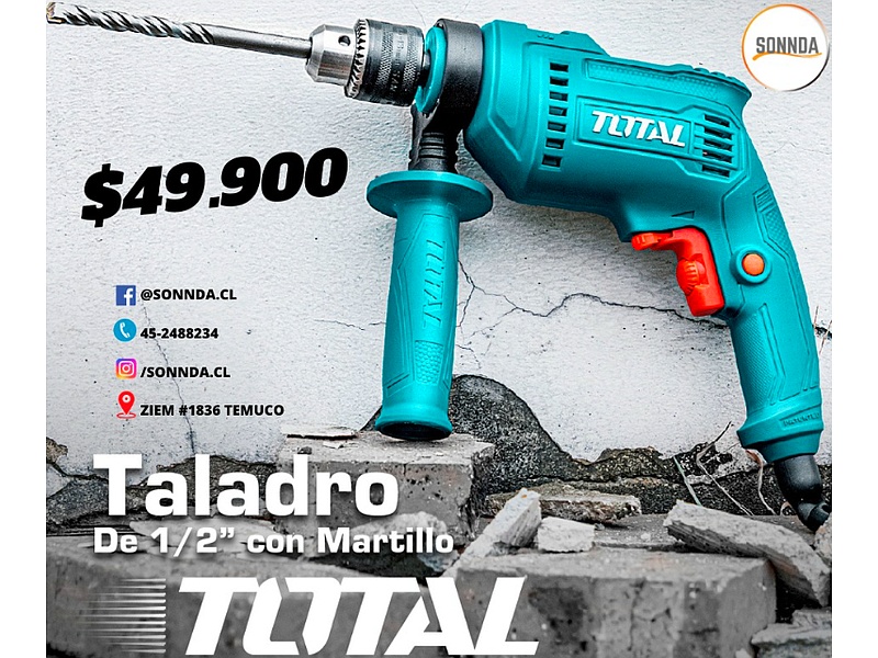 Taladro con martillo Chile
