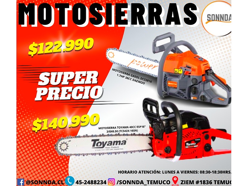 Motosierras Chile