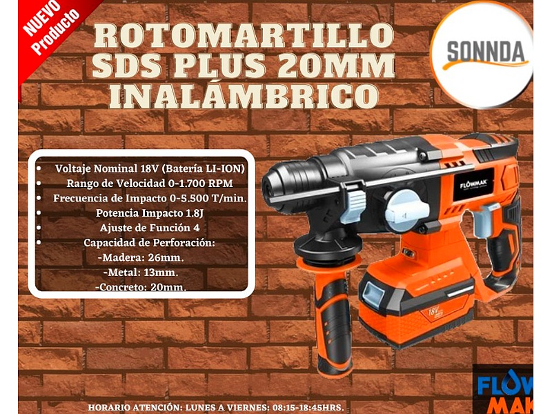 Rotomartillo SDS Chile