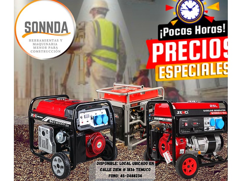 Generadores eléctricos Chile