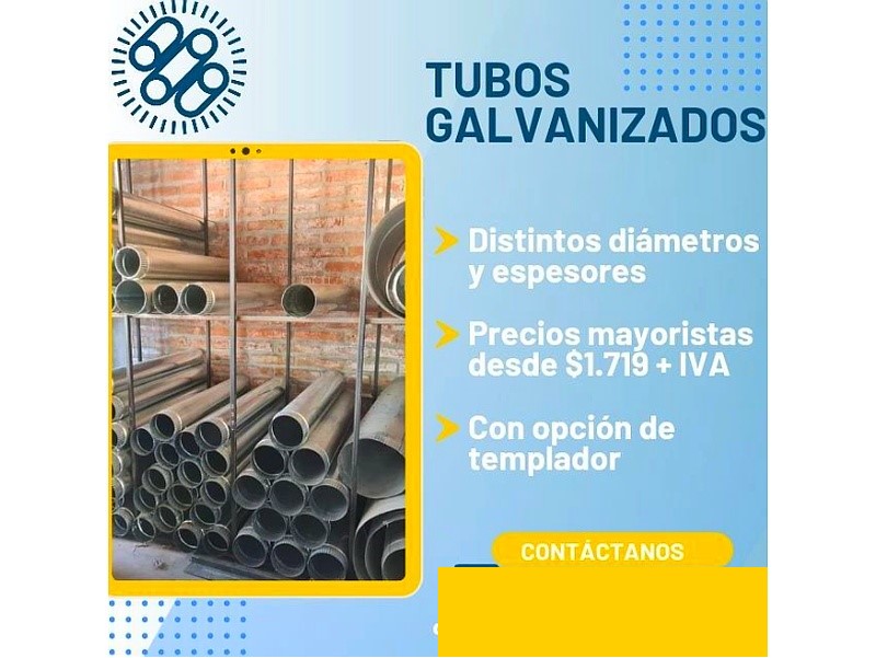 Tubos Galvanizados. Chile