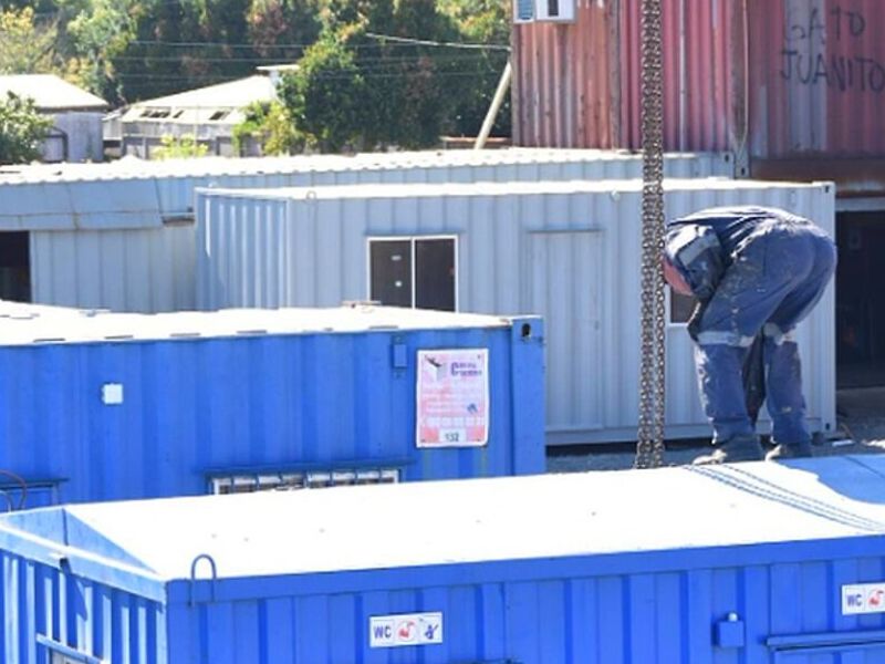 Container Color Azul Chile