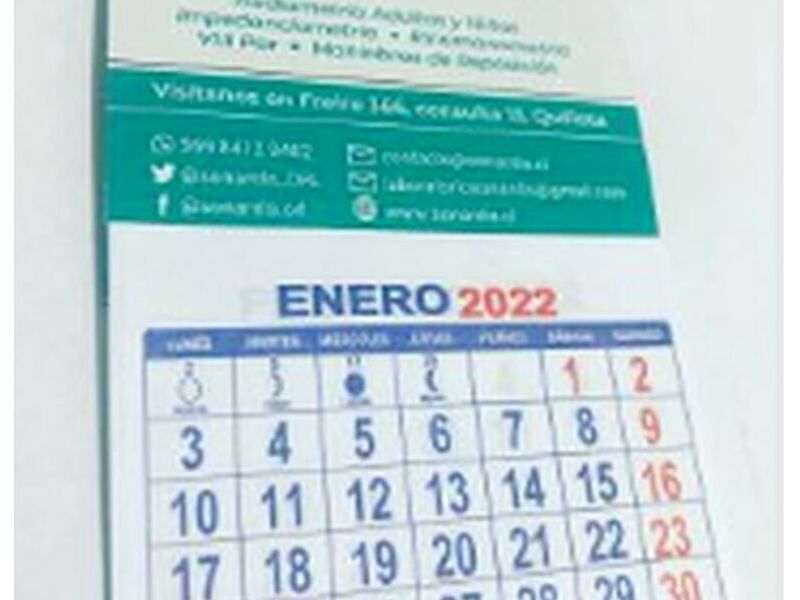 Calendarios Magnéticos Chile