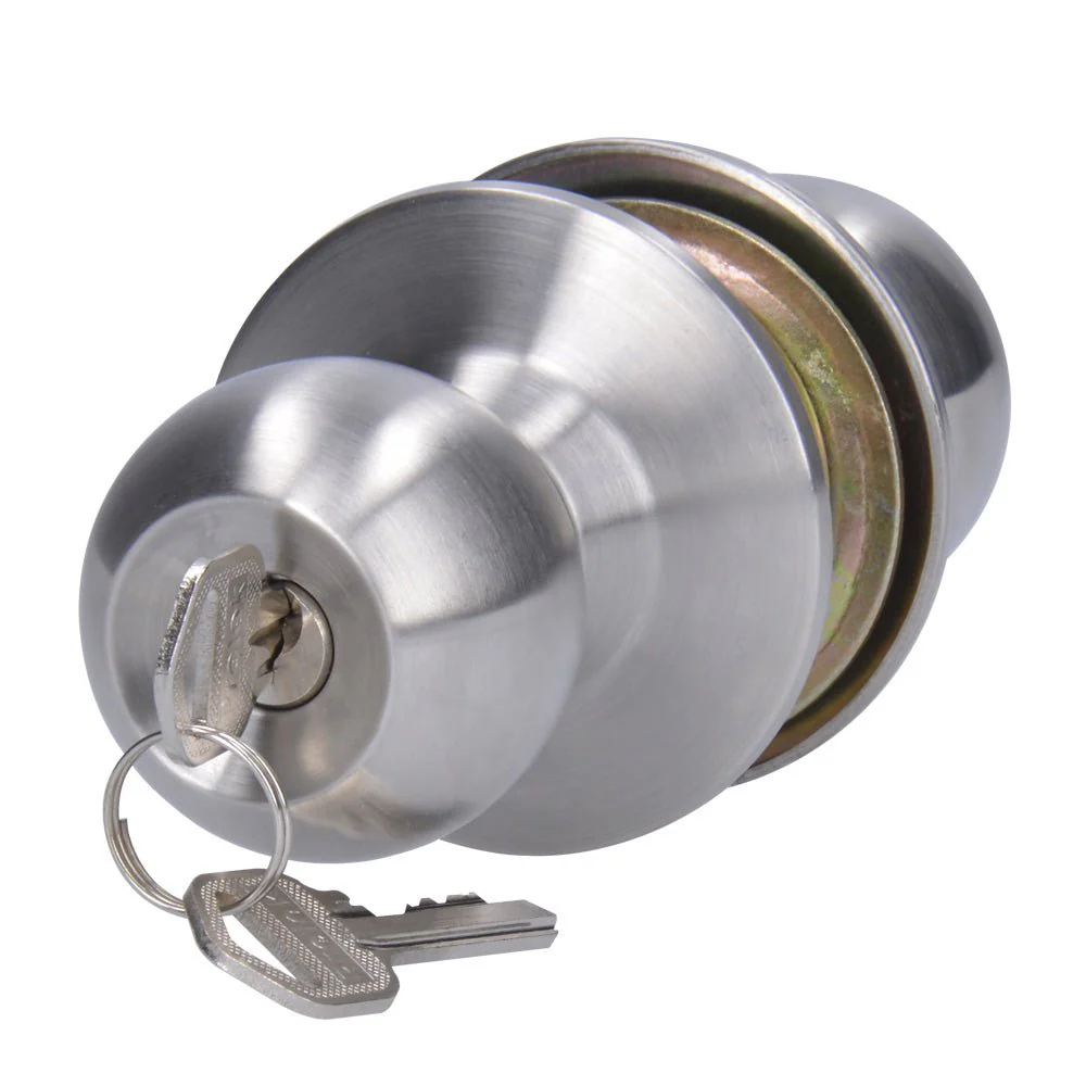 Pomo cilíndrico bola, acero inoxidable, llave estándar, Prolok. Chile