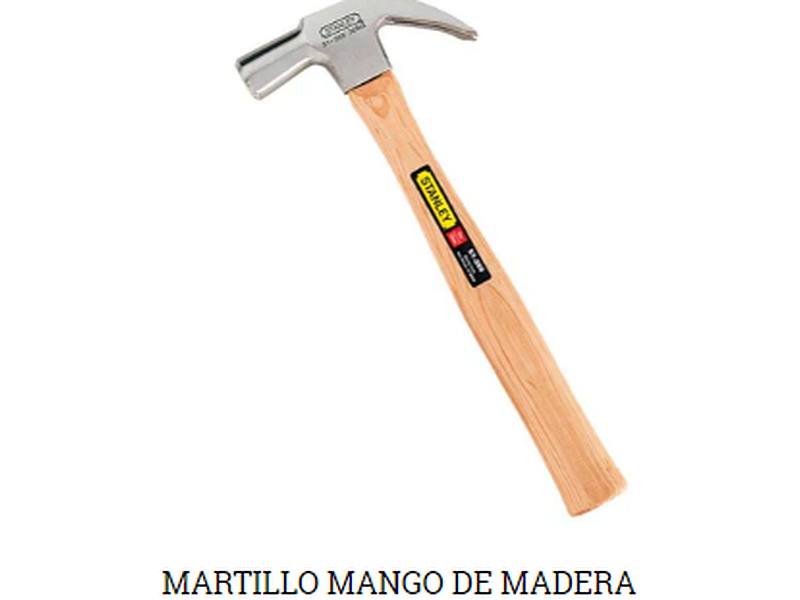Martillo mango de madera Chile 