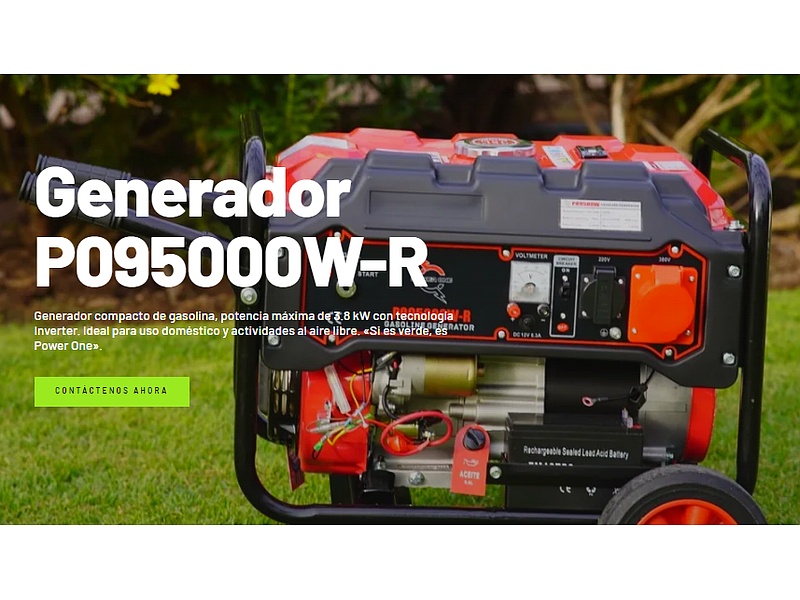 Generador P095000W-R. Chile