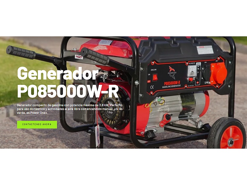 Generador P085000W-R. Chile
