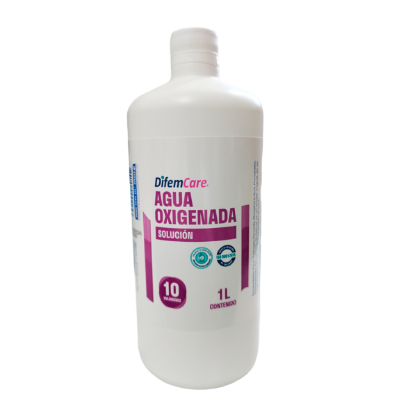 Agua Oxigenada 10 Vol. 1 litro.