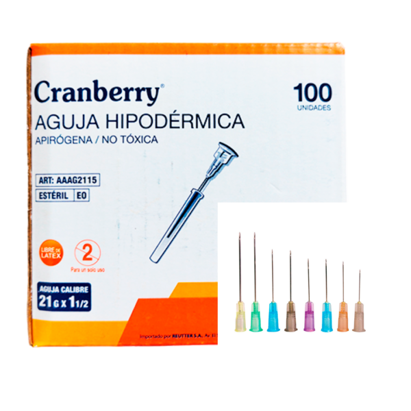 Agujas hipodermicas