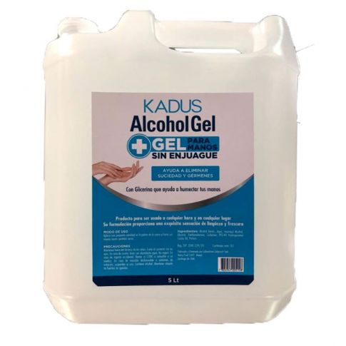 ALCOHOL GEL TÓPICO 70% Certificado