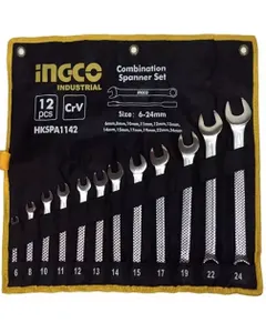 SET LLAVES PUNTA/CORONA INGCO INDUSTRIAL 12 PIEZAS 6