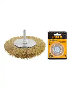 CEPILLO CON VASTAGO INGCO CIRCULAR 100X6MM
