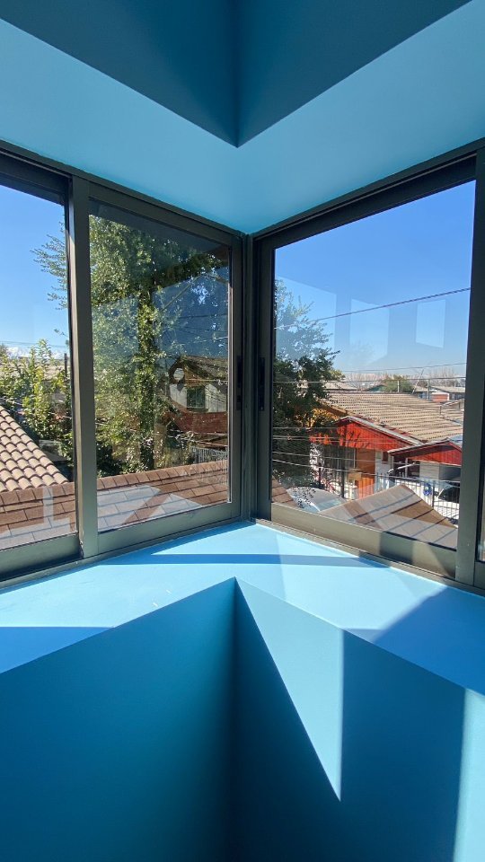 Ventana de vidrio y aluminio Chile 