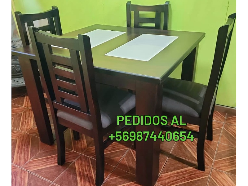Mesa comedor 4 personas Chile