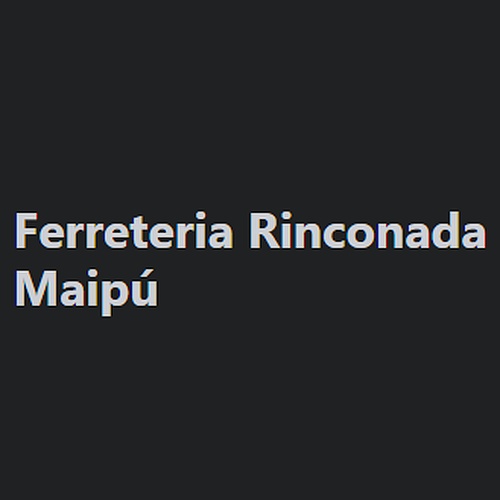 Ferreteria Rinconada Maipú 