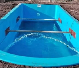 Piscina fibra vidrio Ovalle