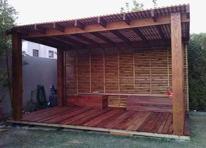 Pérgola Santiago Quinchos DJS