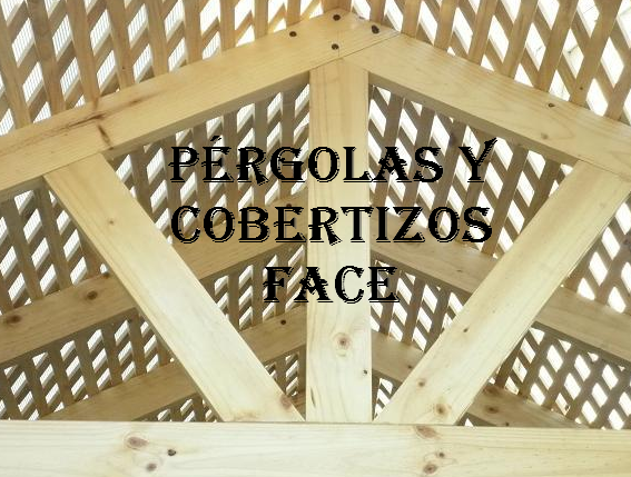 Pérgolas cobertizos FACE