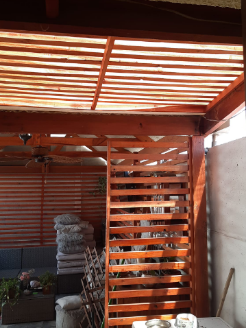 Pérgola madera  Calama Pergolas Paso Alto