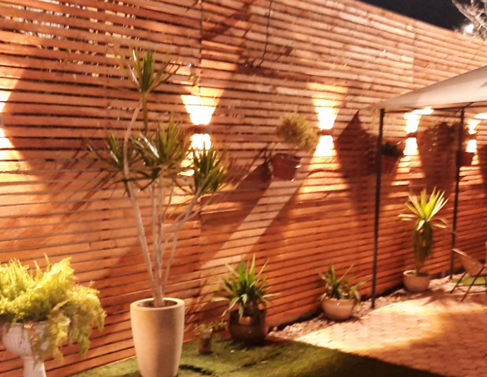 Pared madera Concepción Pergolas Paso Alto