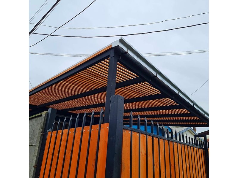 Techo de fierro Chile